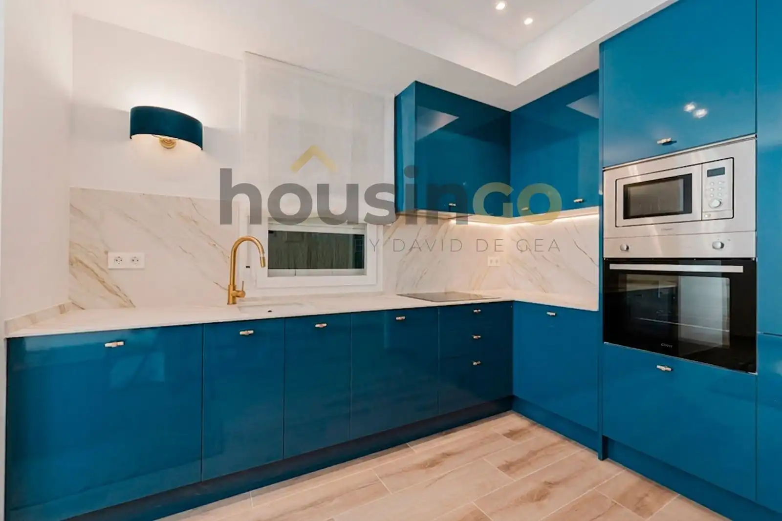 Kitchen of Flat for sale in Madrid  with Air Conditioner, Heating and Parquet flooring