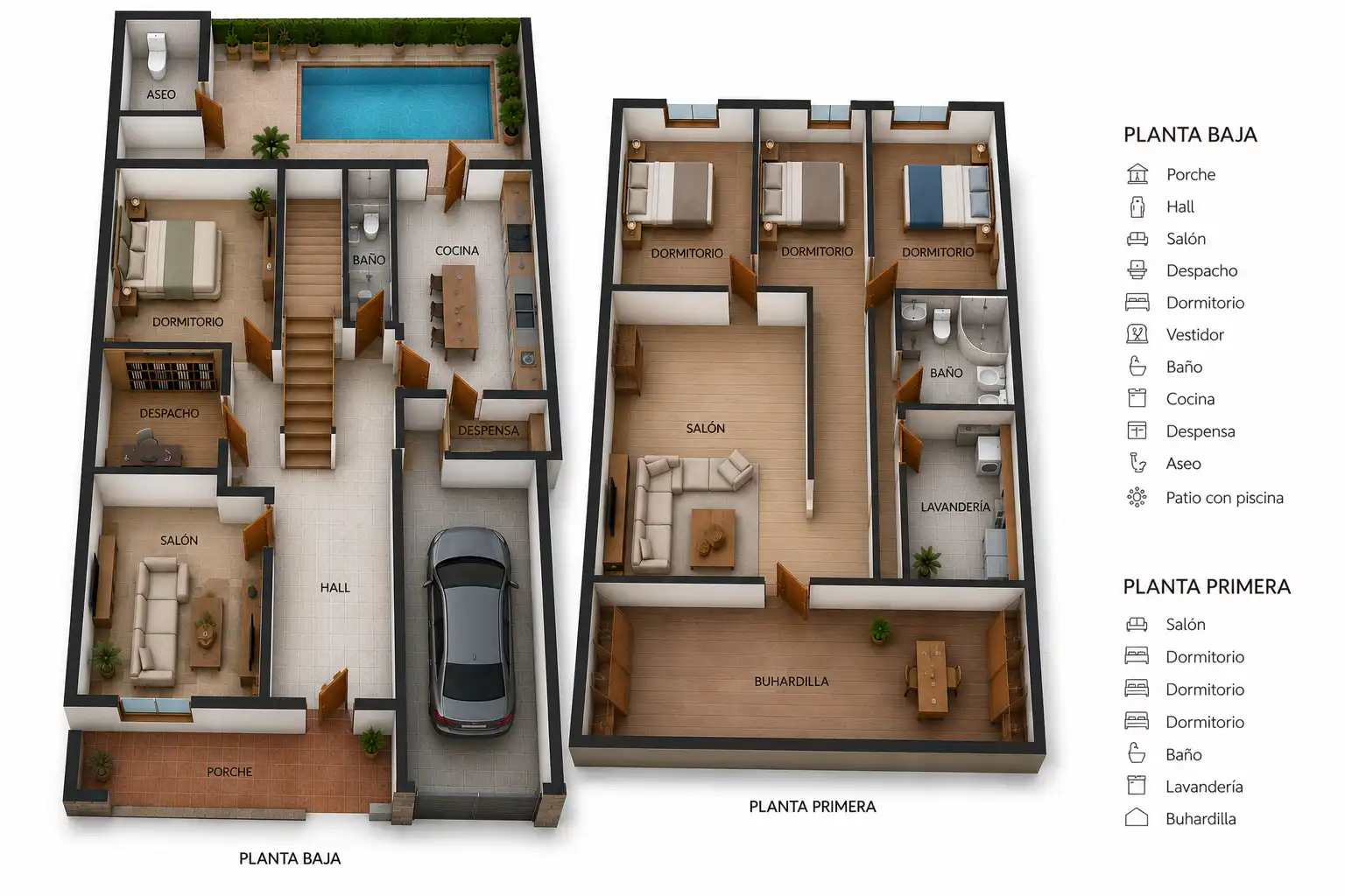 Casa con terraza en venta en Calle Carrera de San Jerónimo, imagen 56