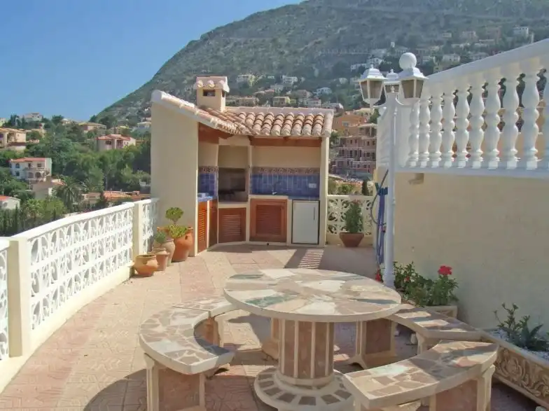 Terrace of Houses for sale in Calpe / Calp  with Air Conditioner and Swimming Pool