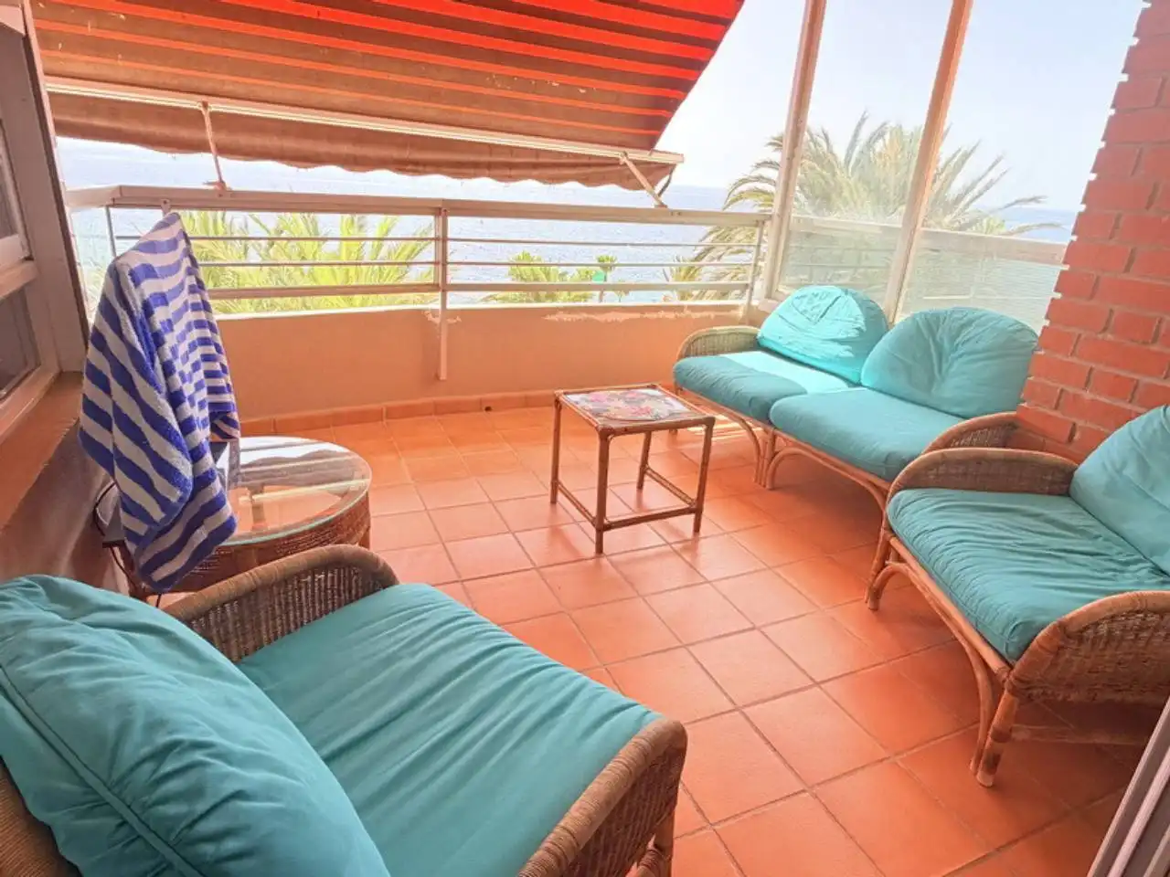 Terrasse von Wohnungen zur Miete in Almuñécar mit Klimaanlage, Terrasse und Möbliert