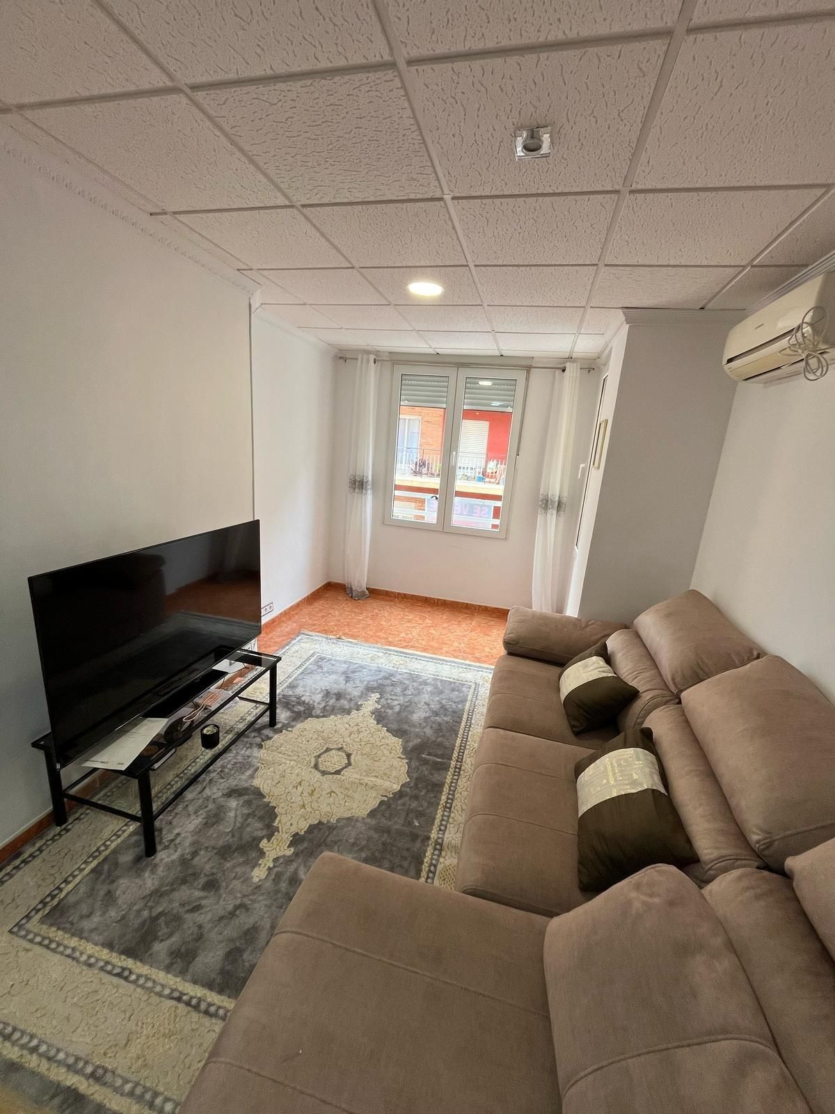 Living room of Flat for sale in Alcoy / Alcoi  with Air Conditioner and Storage room