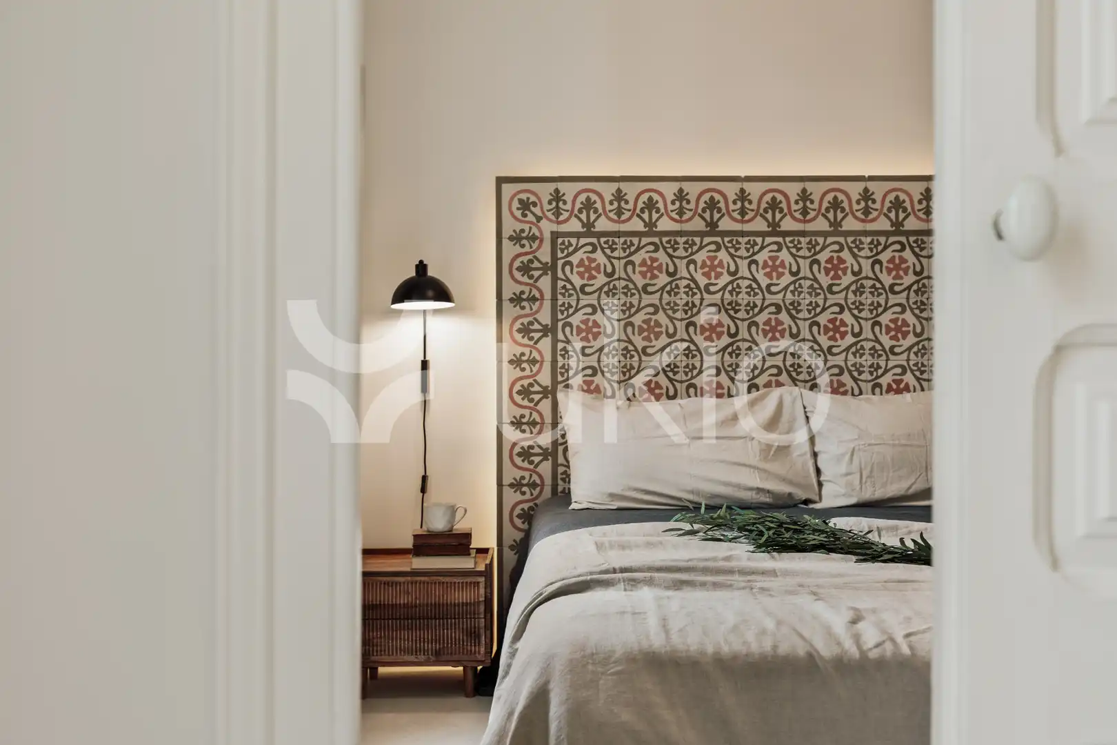Habitación de Apartamento de alquiler en Barcelona con Aire acondicionado, Calefacción y Amueblado