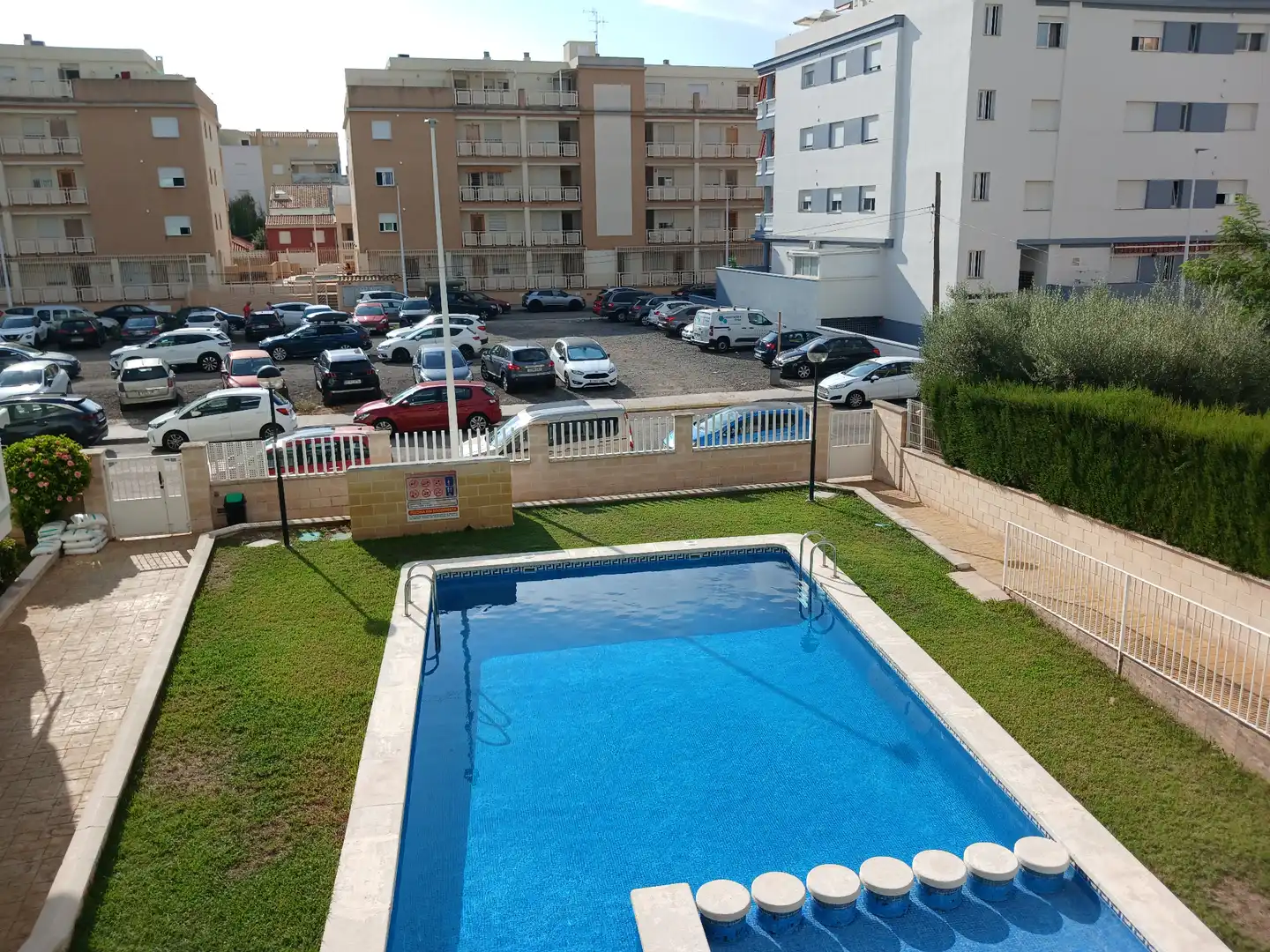 Schwimmbecken von Wohnungen zum Verkauf in Moncofa mit Heizung, Terrasse und Abstellraum