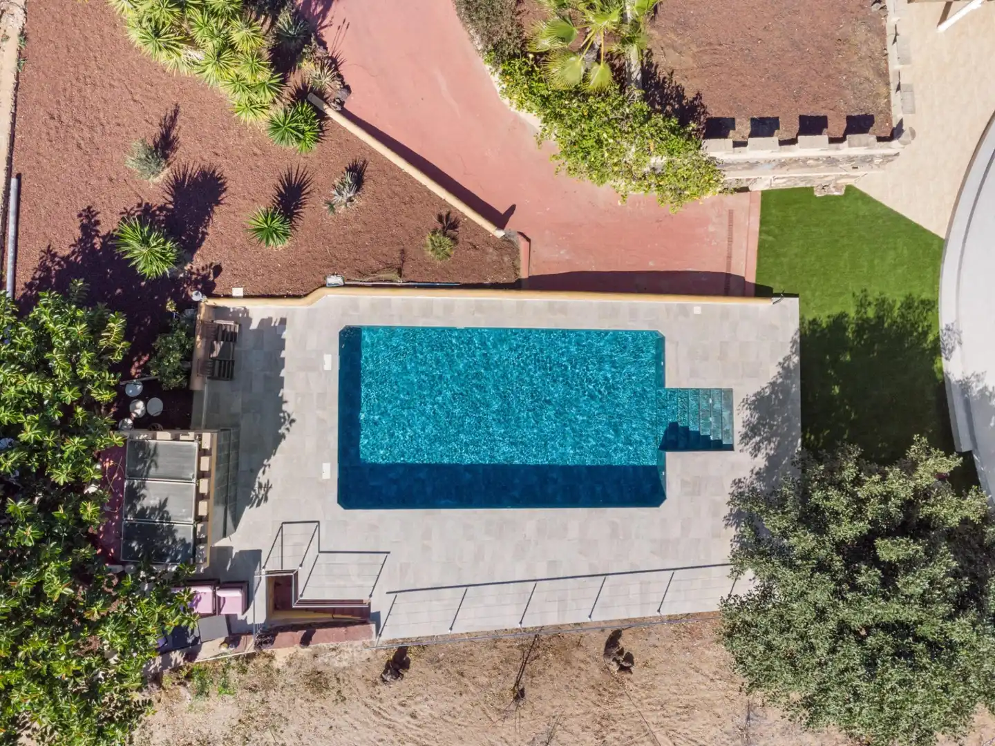 Swimming pool of Houses for sale in San Miguel de Abona  with Air Conditioner, Private garden and Terrace