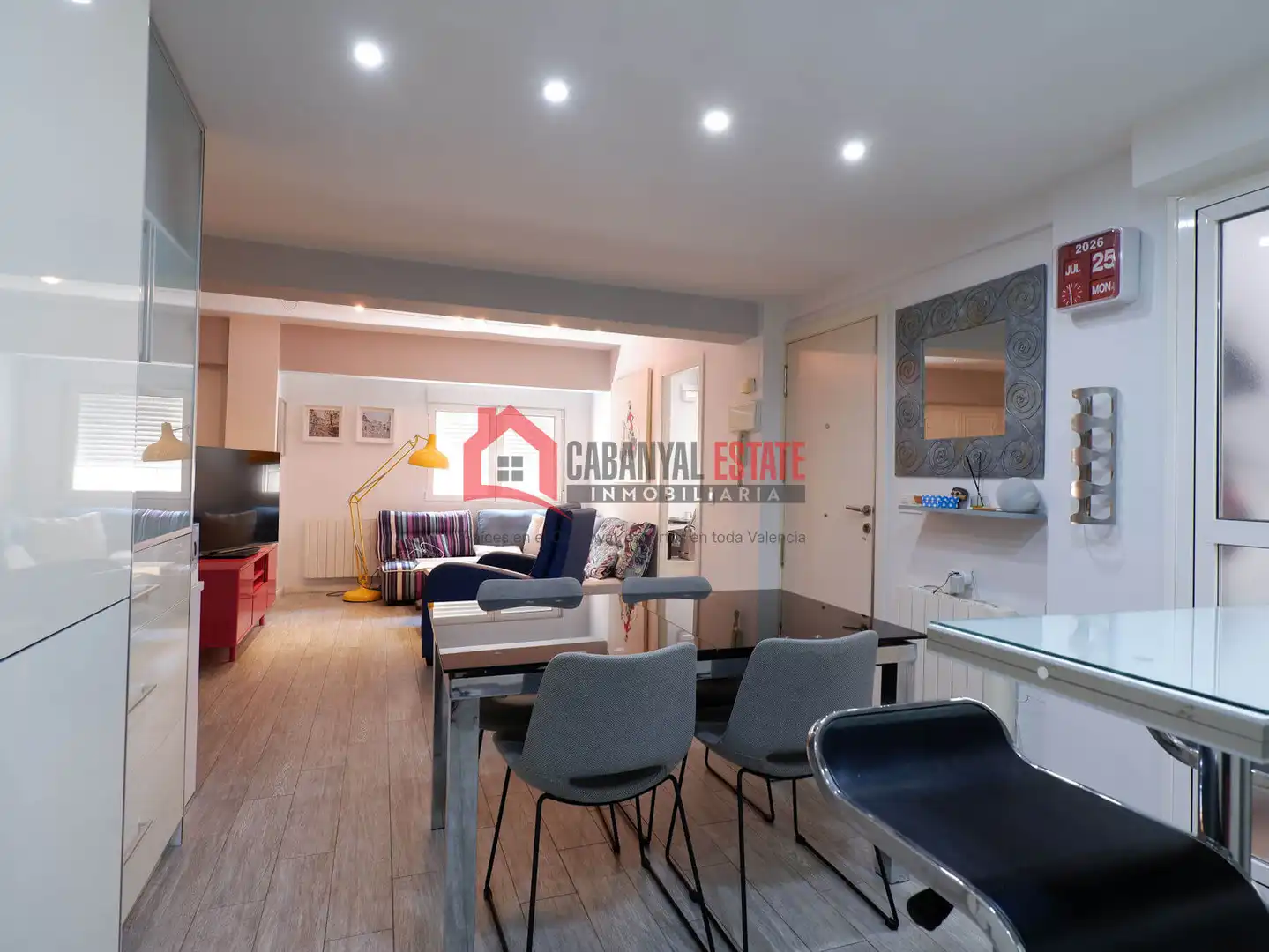 Sala de estar de Apartamento en venta en Valencia con Aire acondicionado y Balcón