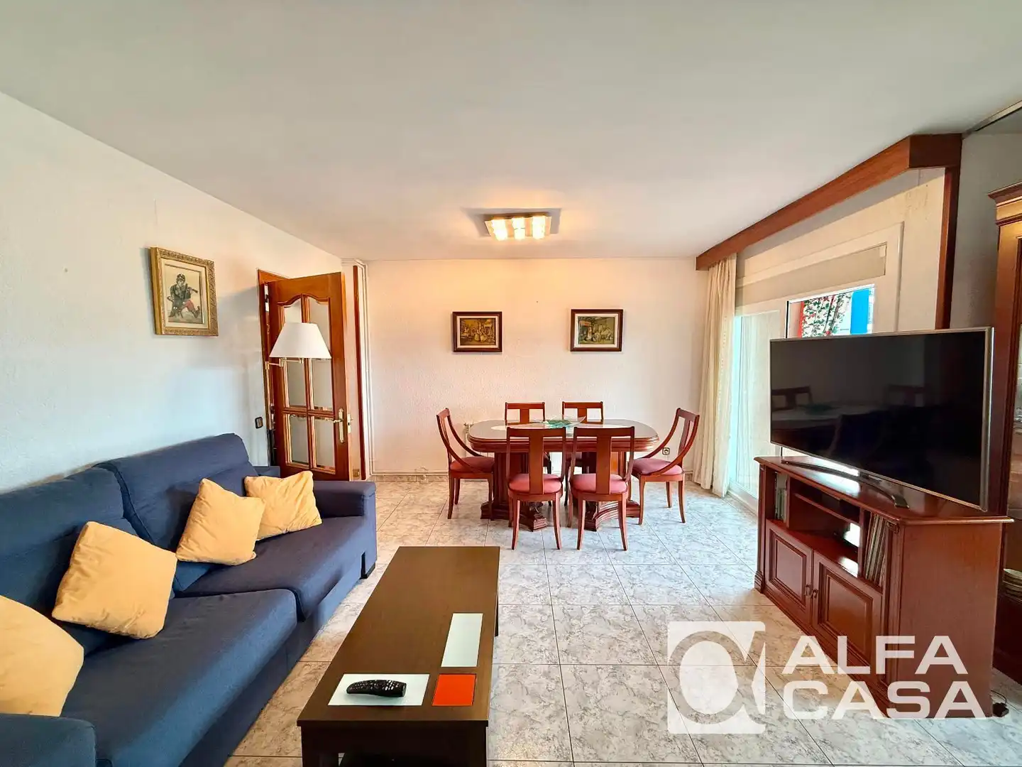 Sala d'estar de Pis en venda en Lloret de Mar amb Aire condicionat, Calefacció i Terrassa