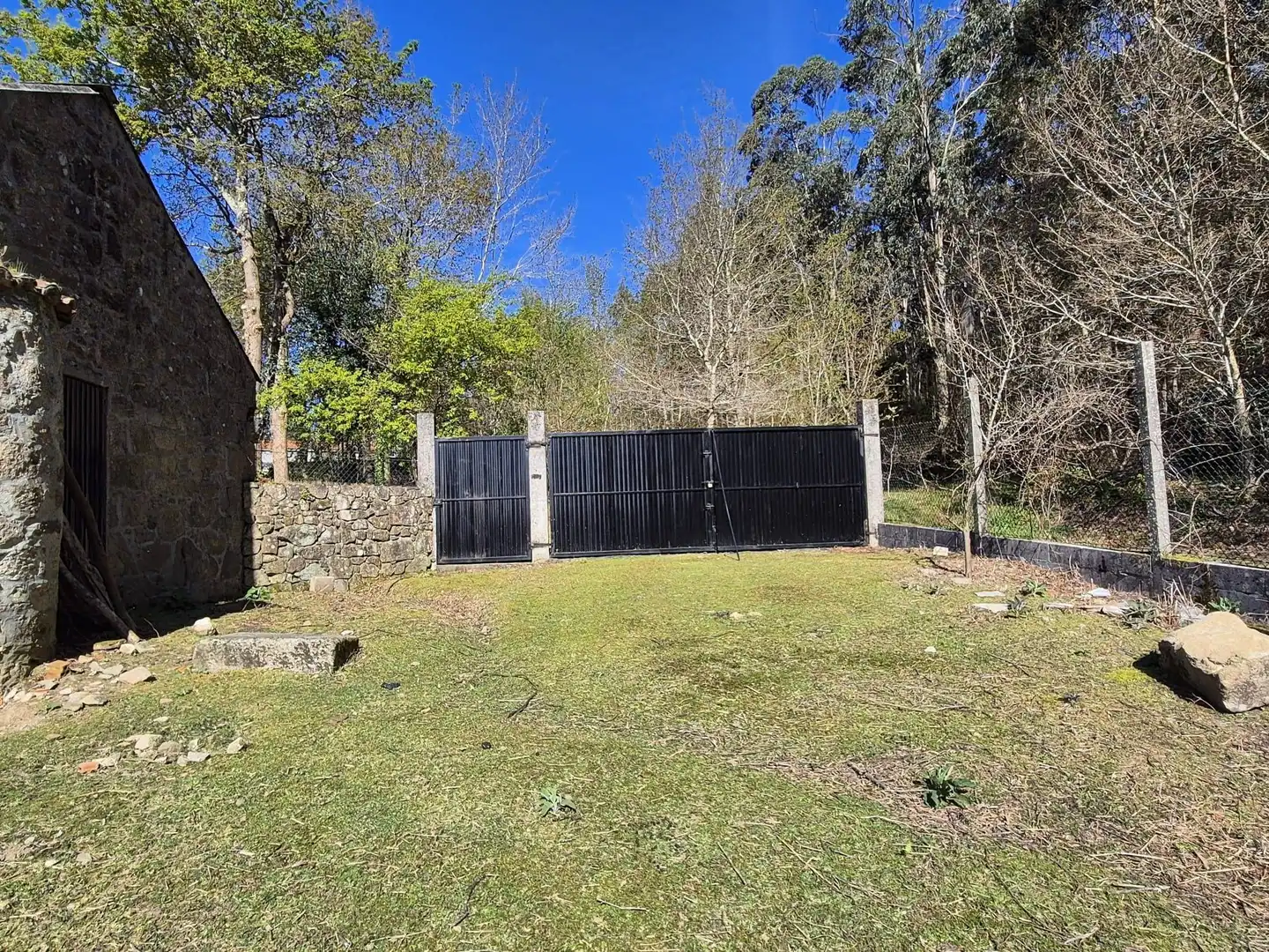 Jardí de Casa o xalet en venda en Ames amb Jardí privat