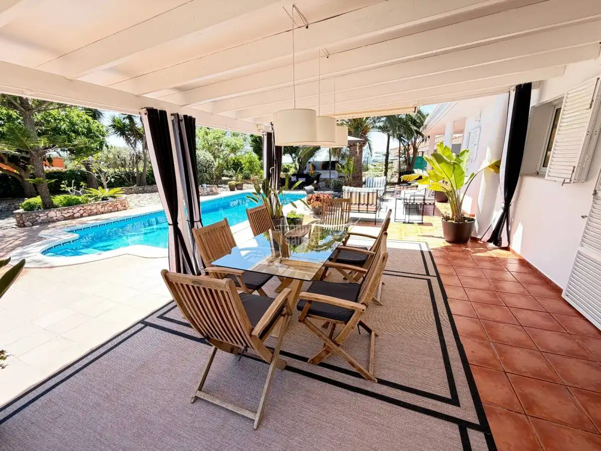 Terraza de Casa o chalet en venta en Sant Lluís con Calefacción, Jardín privado y Terraza