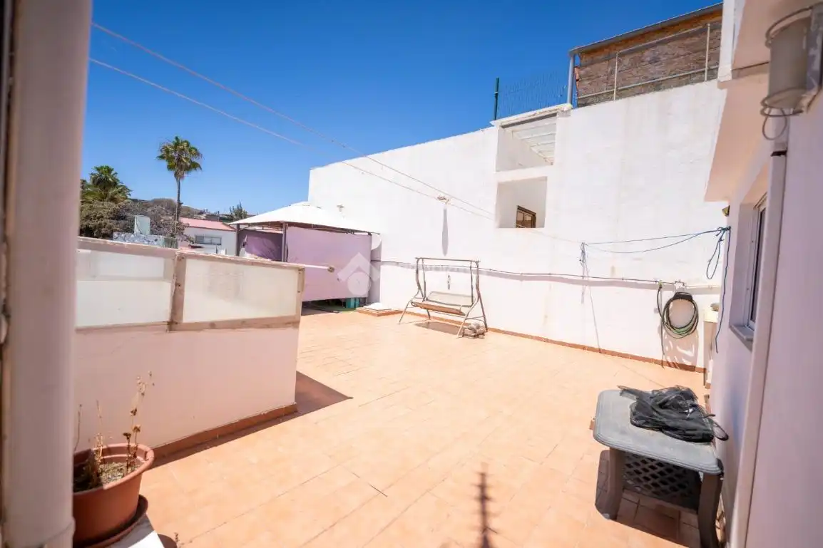 Terraza de Casa adosada en venta en Telde con Amueblado