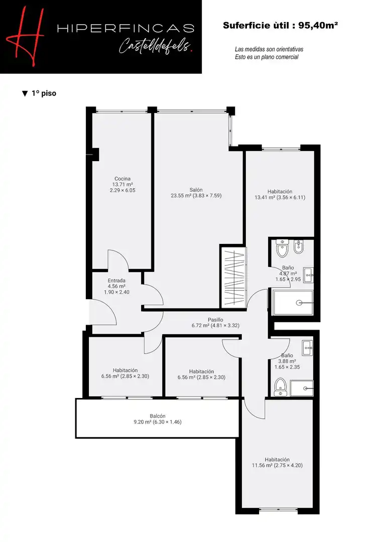Wohnung zum Verkauf in Castelldefels mit Terrasse