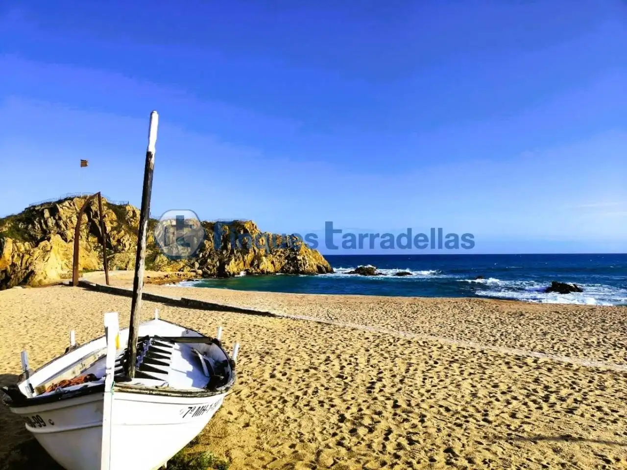 Exterior view of Study for sale in Blanes  with Parquet flooring and Terrace