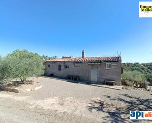 Exterior view of Country house for sale in Arbeca  with Heating, Private garden and Furnished