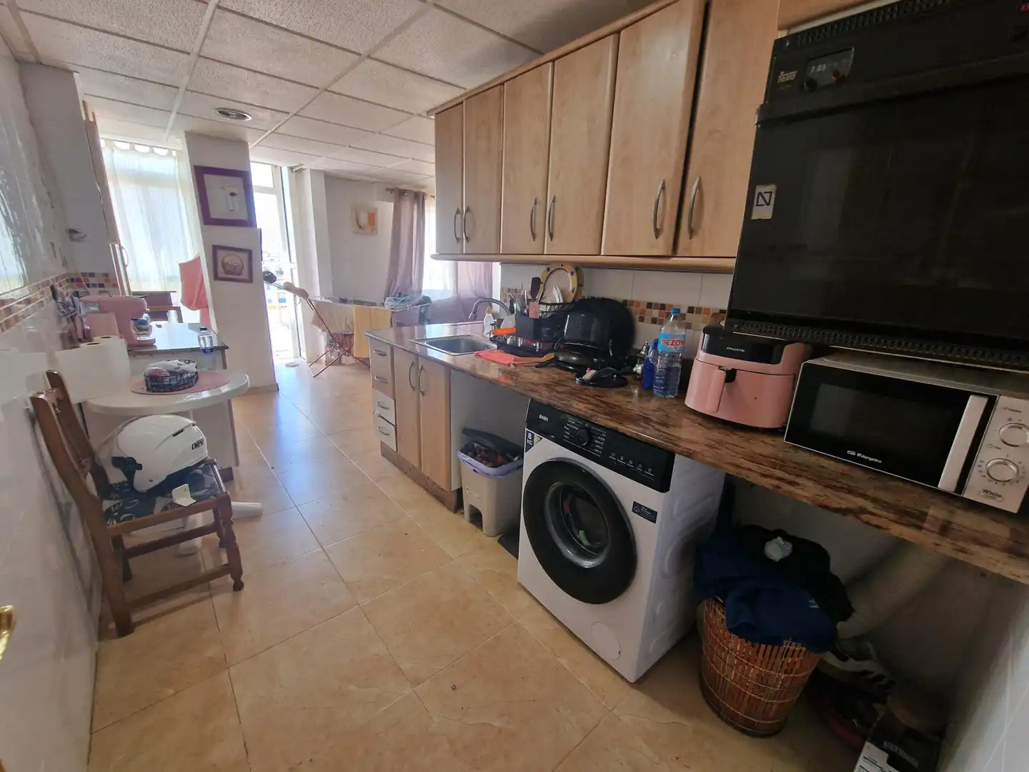 Küche von Wohnung zum Verkauf in Águilas mit Möbliert und Balkon