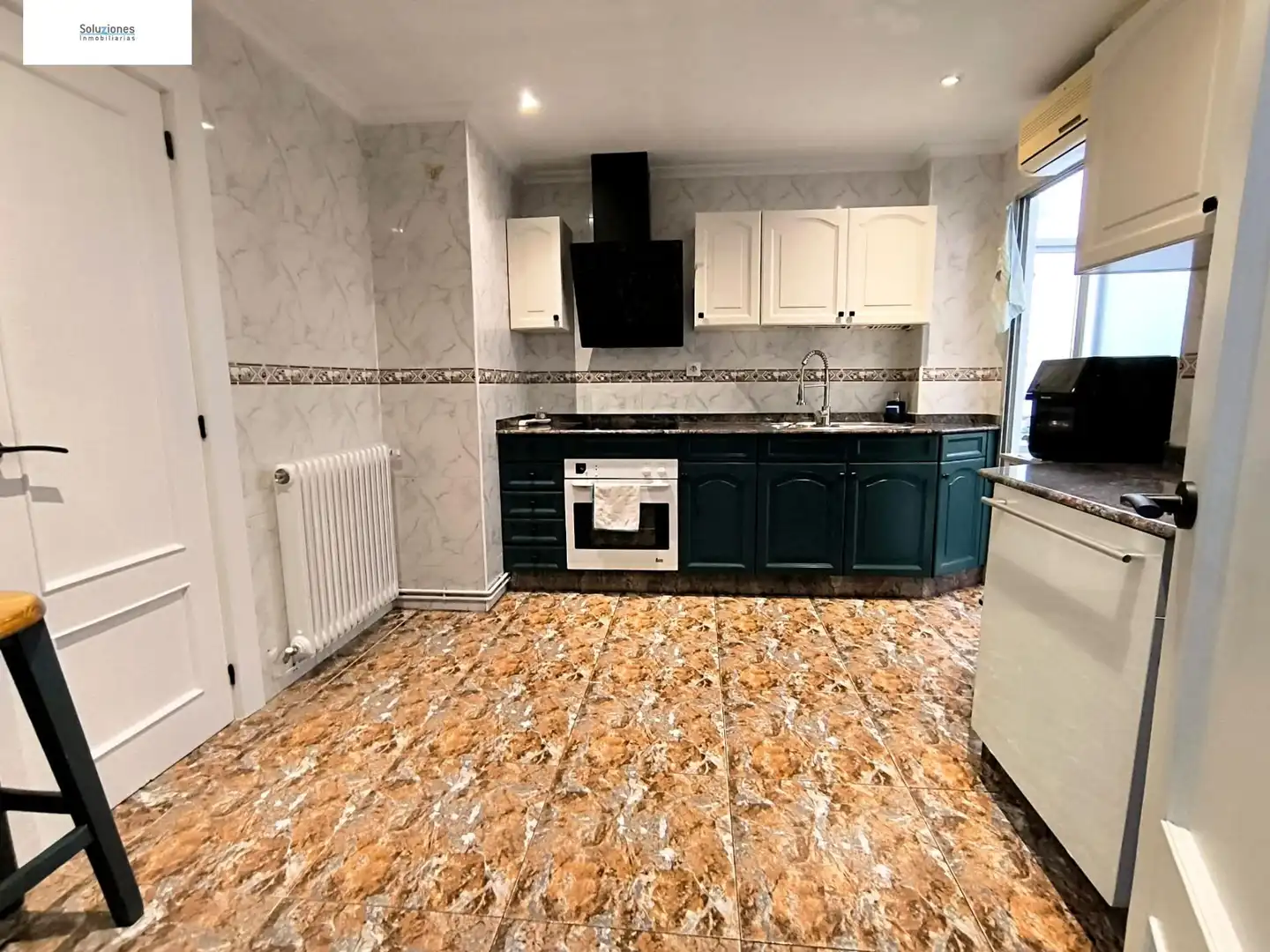 Kitchen of Flat for sale in Albacete  with Air Conditioner, Heating and Terrace