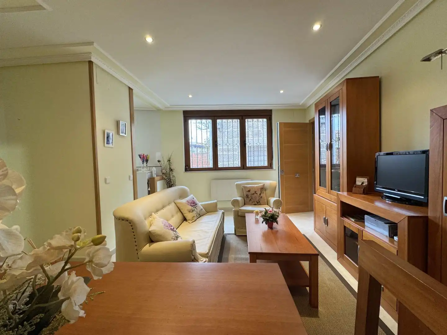Sala de estar de Casa adosada en venta en Pradosegar