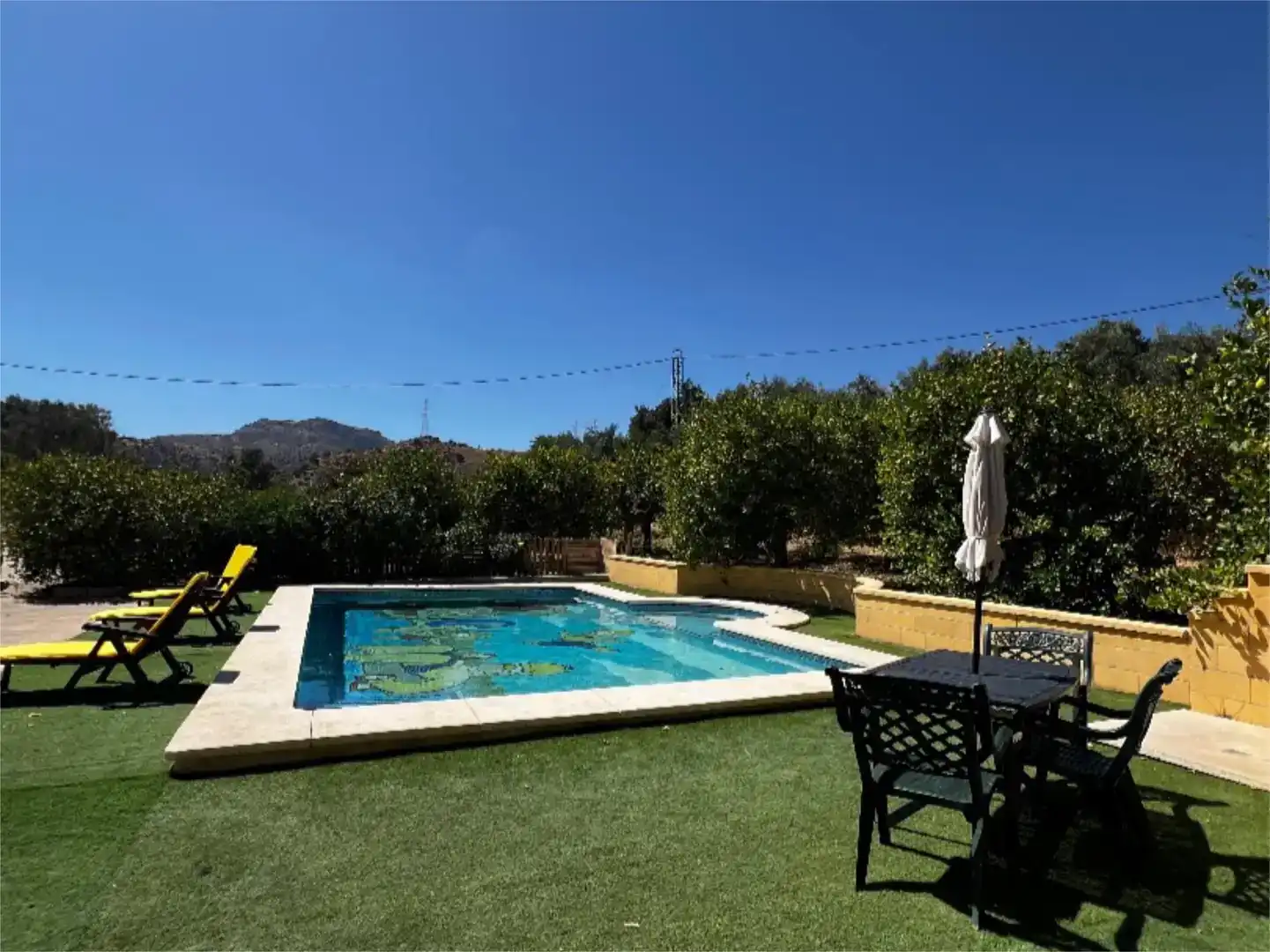 Swimming pool of Country homes for sale in Álora  with Air Conditioner, Swimming Pool and Balcony