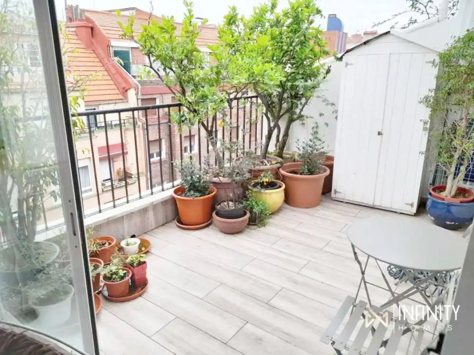 Terraza de Piso de alquiler en Bilbao  con Calefacción y Terraza
