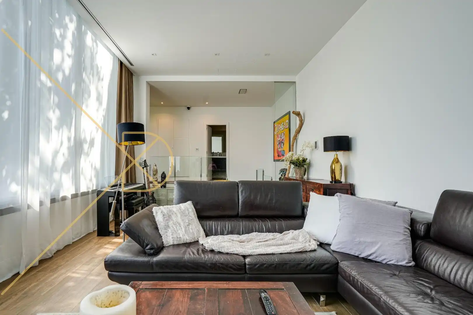 Sala de estar de Casa o chalet en venta en Alella con Calefacción, Jardín privado y Terraza