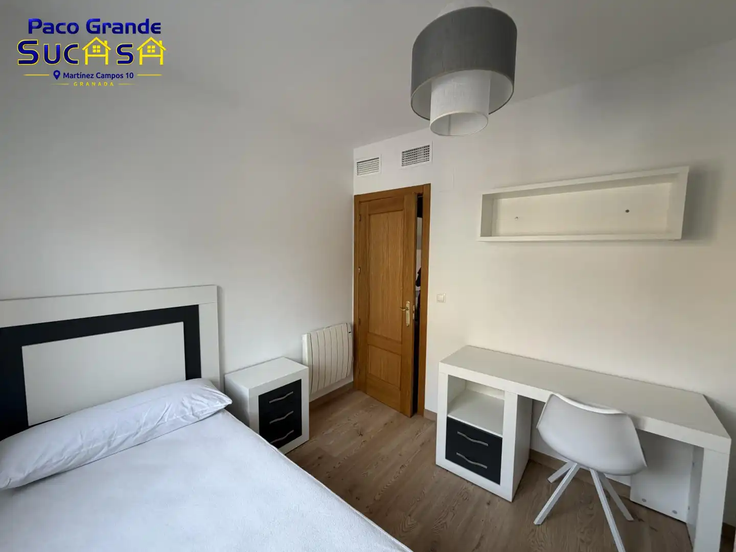 Schlafzimmer von Wohnung zur Miete in Granada mit Klimaanlage, Heizung und Terrasse