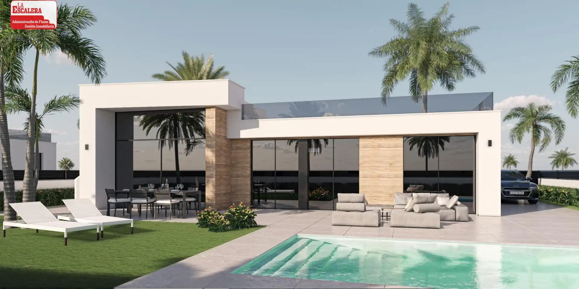 Terraza de Casa o chalet en venta en Alhama de Murcia