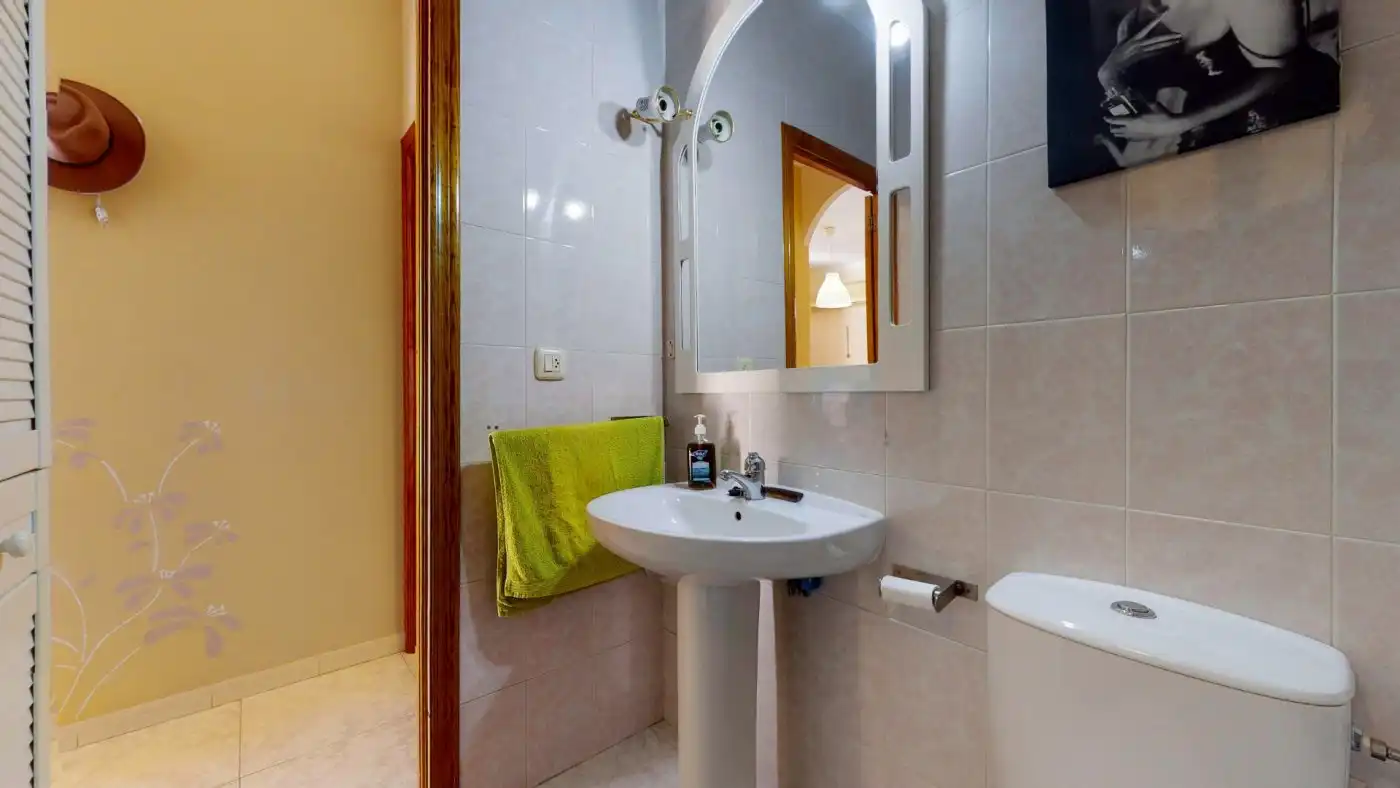 Baño de Casa o chalet en venta en El Rubio con Aire acondicionado y Terraza