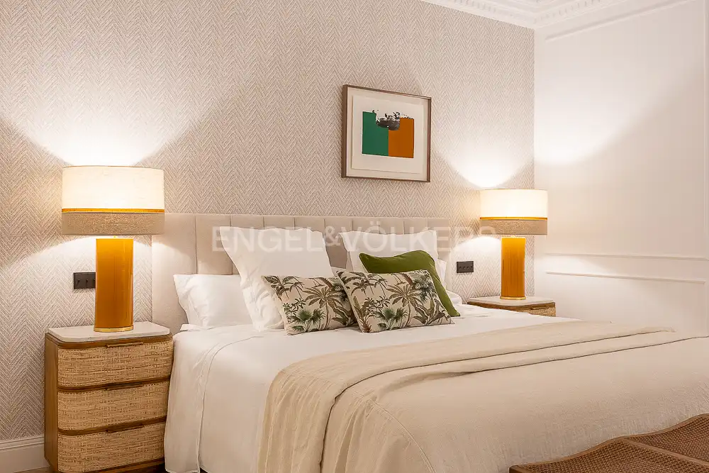 Bedroom of Flat for sale in Madrid  with Heating and Terrace
