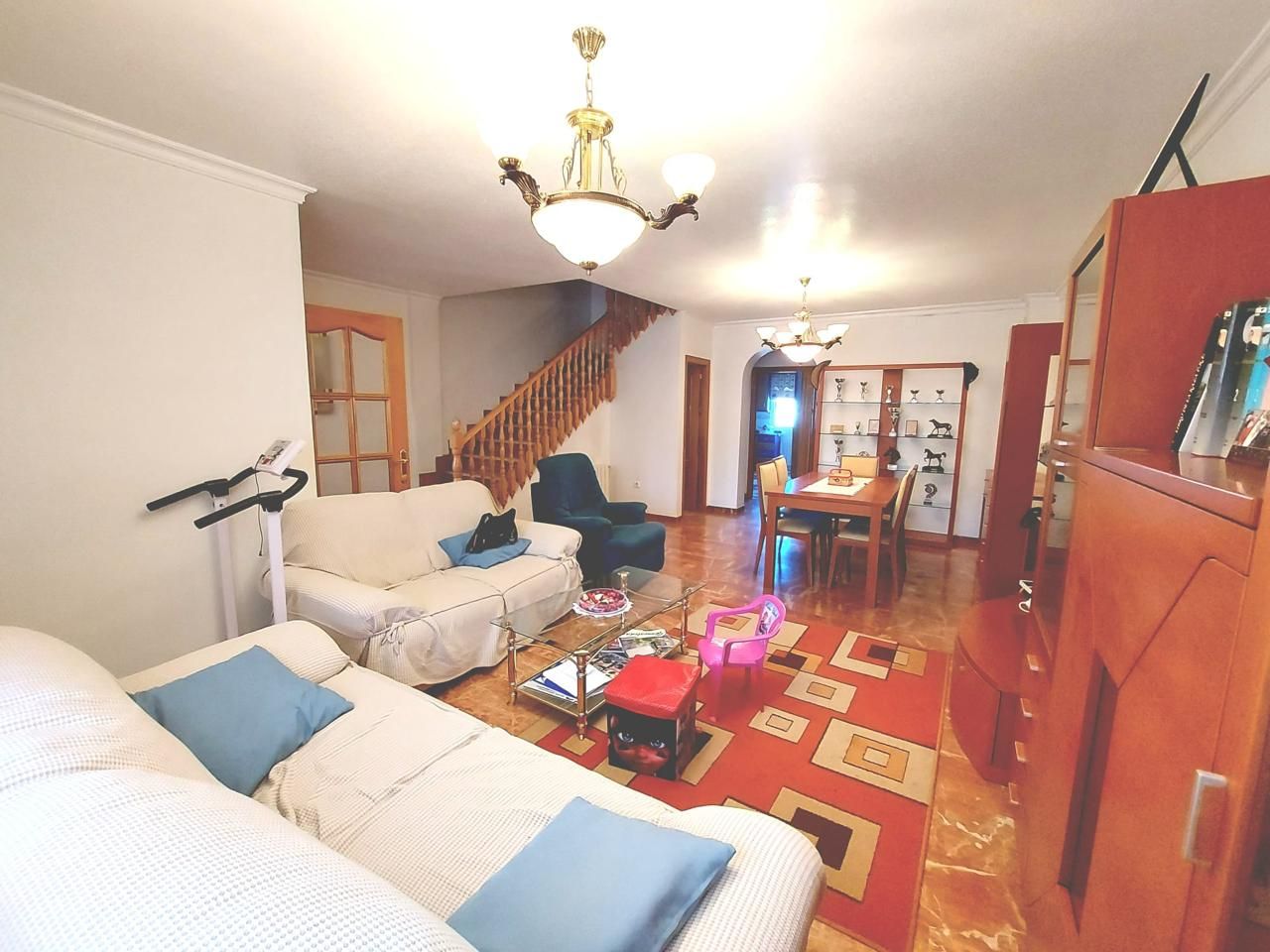 Sala d'estar de Casa adosada en venda en Huércal-Overa amb Aire condicionat, Calefacció i Terrassa