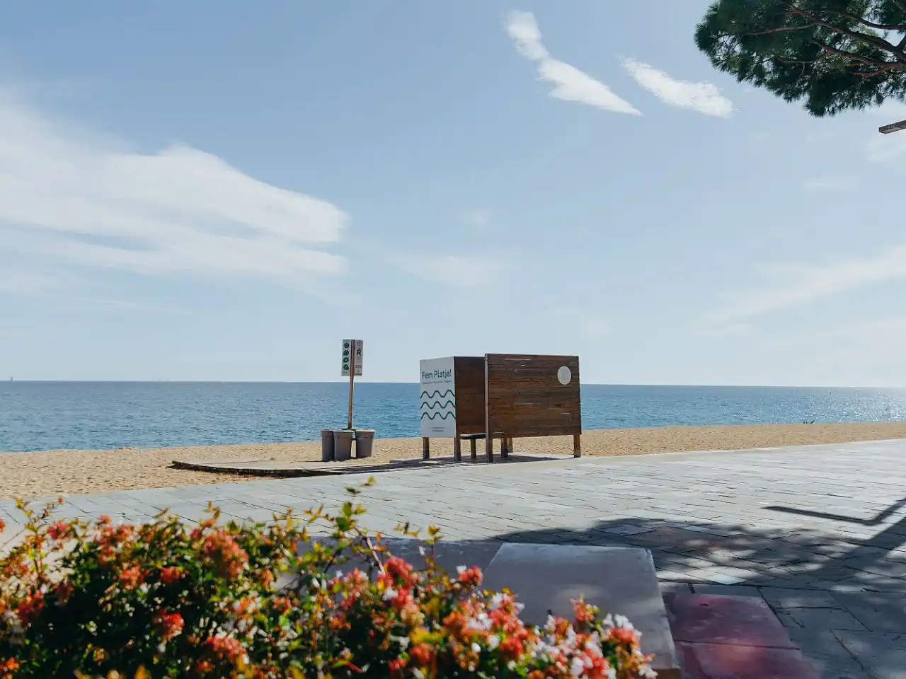 Wohnung zur Miete in Castell d'Aro, Platja d'Aro i s'Agaró mit Klimaanlage und Terrasse