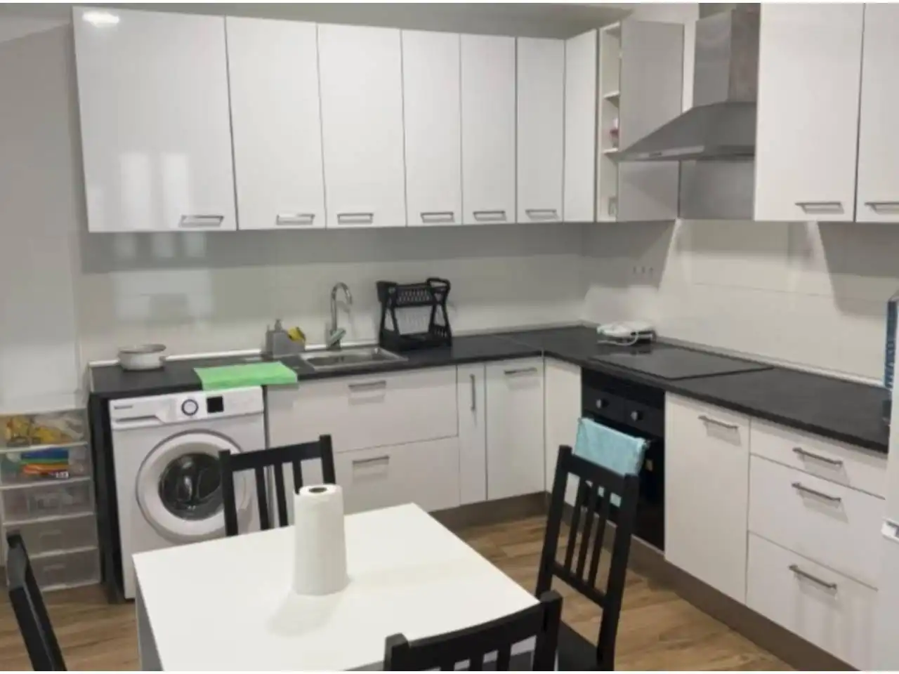 Küche von Wohnung zum Verkauf in Valencia mit Klimaanlage, Heizung und Terrasse