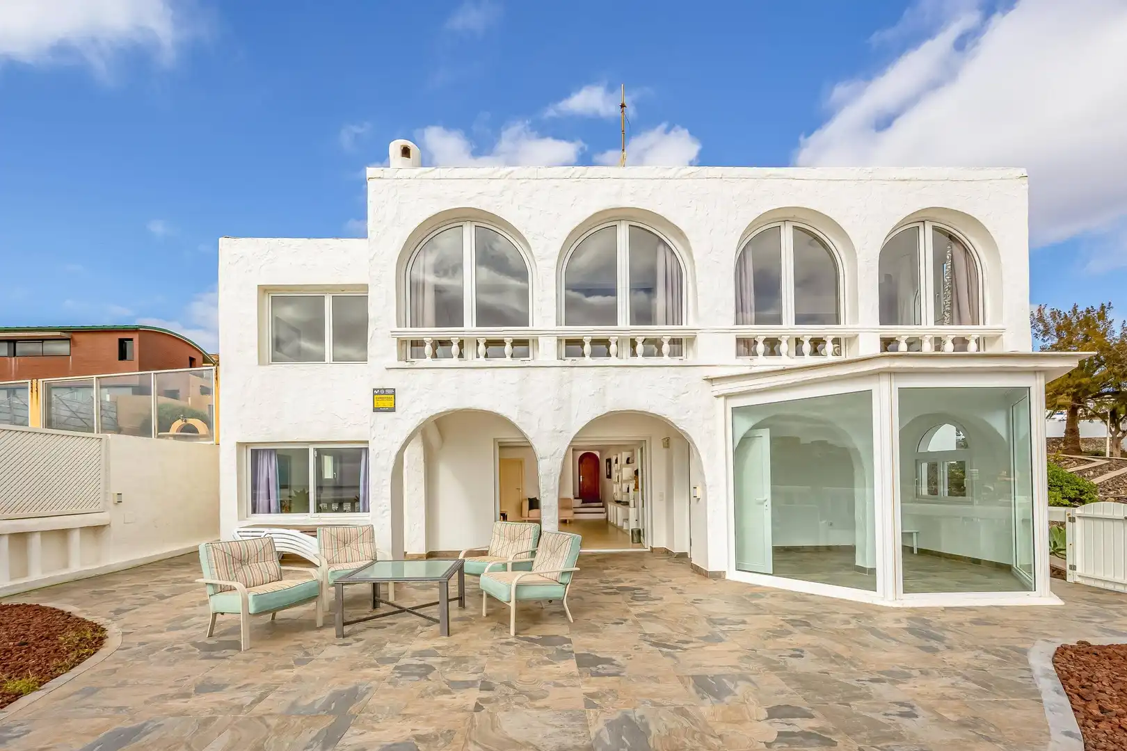 Vista exterior de Casa o chalet en venta en Telde con Aire acondicionado, Jardín privado y Terraza