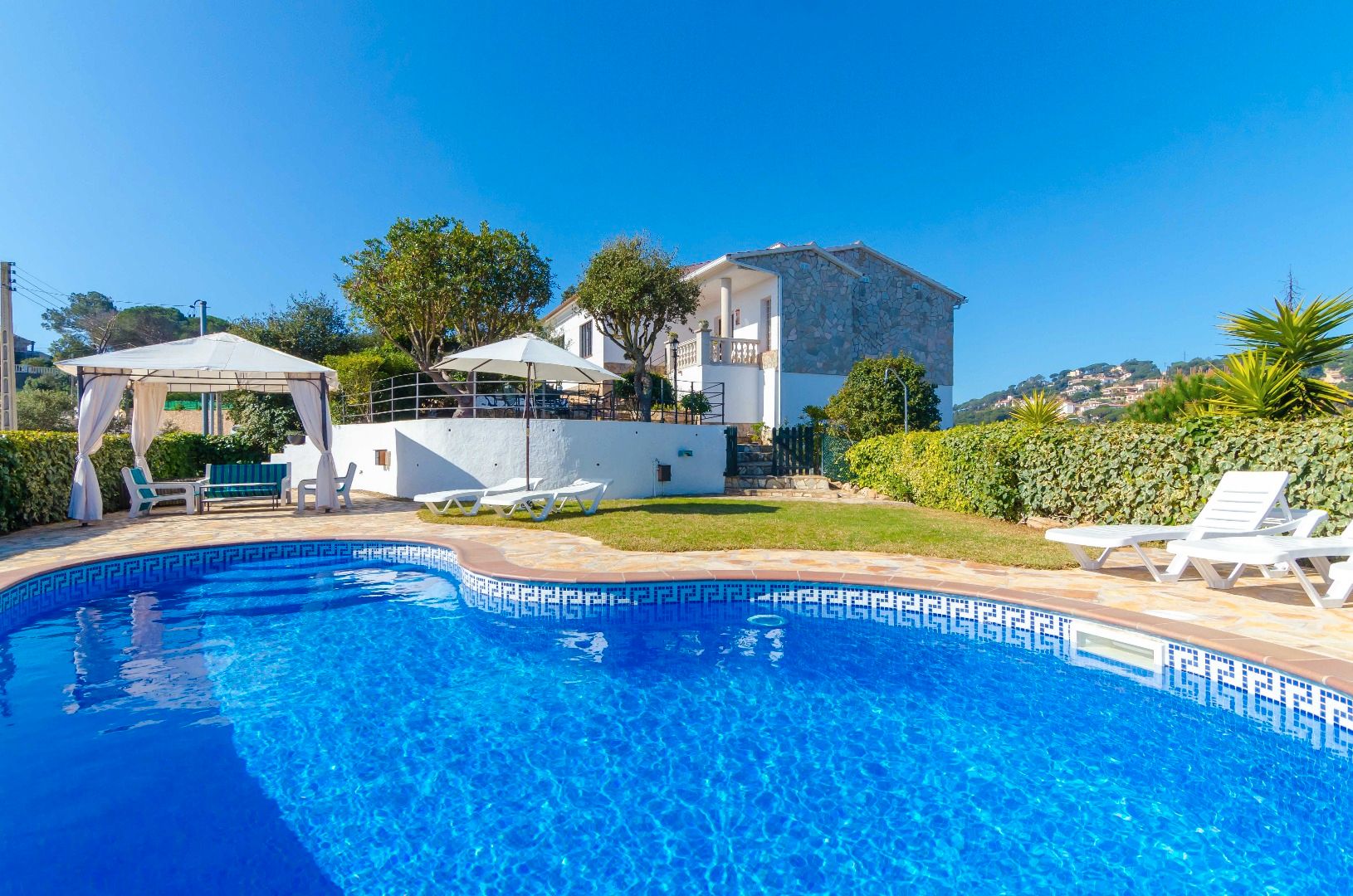 Jardí de Casa o xalet en venda en Lloret de Mar amb Calefacció, Jardí privat i Terrassa