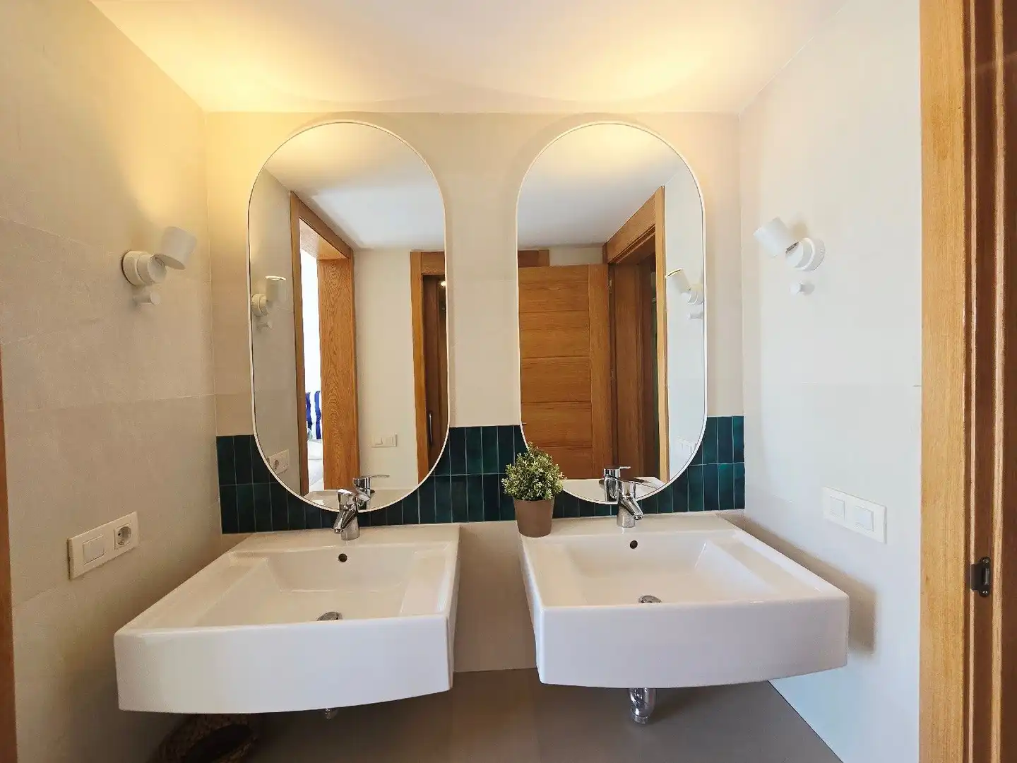 Badezimmer von Wohnung zum Verkauf in Mojácar mit Klimaanlage, Terrasse und Schwimmbad