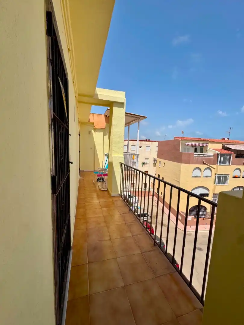 Balcony of Study for sale in Torrevieja  with Parquet flooring, Furnished and Alarm