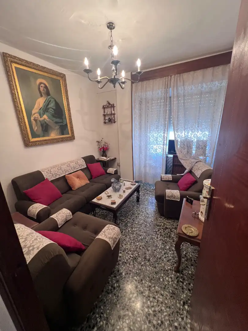 Sala de estar de Piso en venta en Jaén con Aire acondicionado, Calefacción y Amueblado