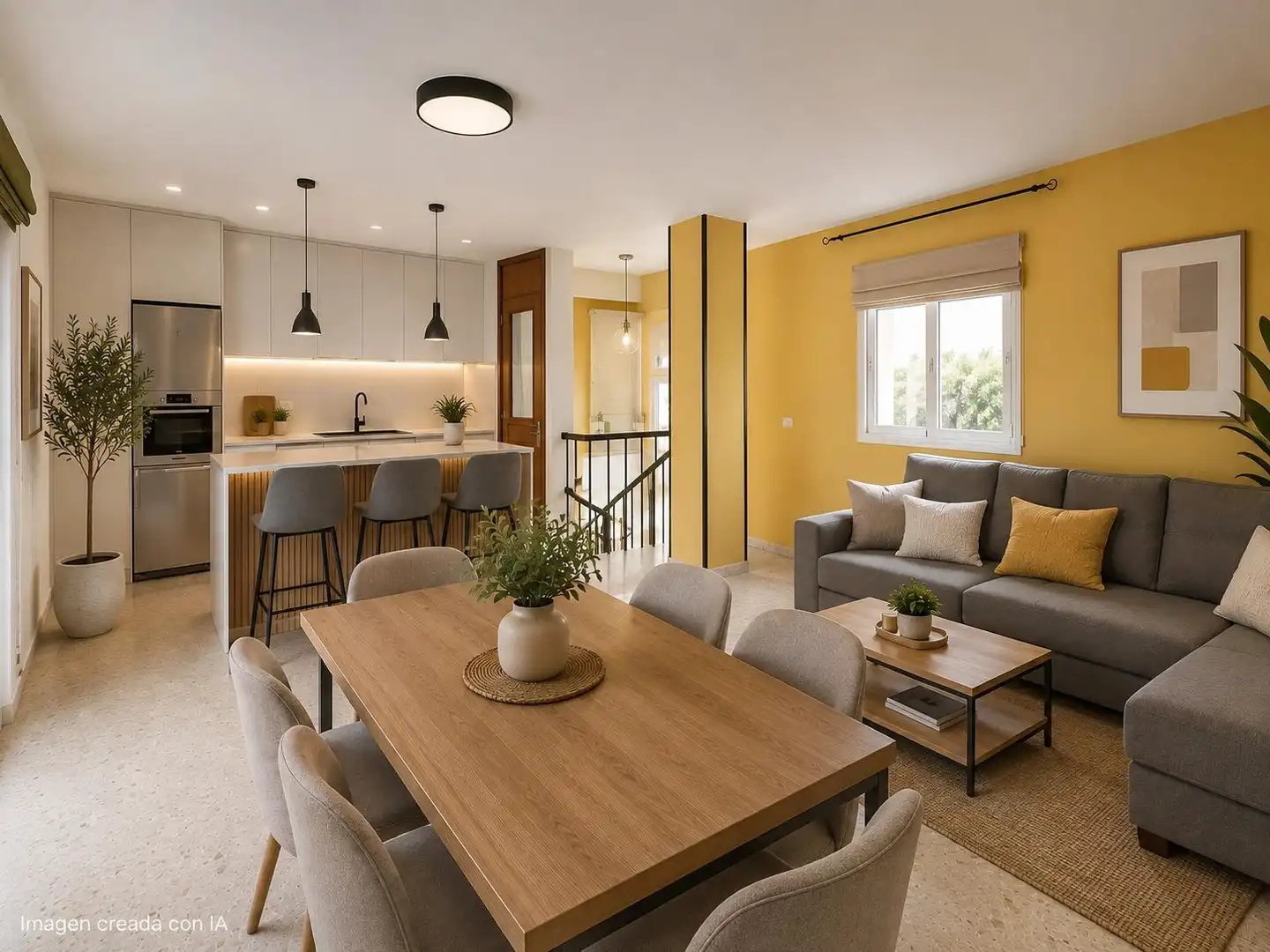Comedor de Casa adosada en venta en Rincón de la Victoria con Aire acondicionado, Calefacción y Terraza