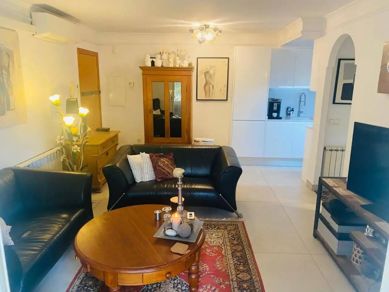 Living room of Flat for sale in Sant Llorenç des Cardassar  with Air Conditioner, Heating and Private garden