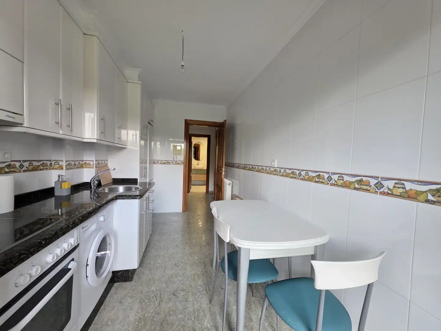 Kitchen of Flat for rent in Siero  with Heating, Parquet flooring and Terrace