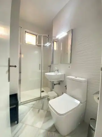 Bathroom of Apartments for rent in Islantilla  with Air Conditioner and Terrace