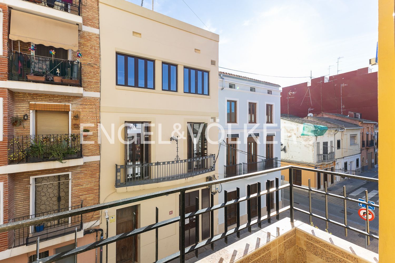 Vista exterior de Pis de lloguer en  Valencia Capital amb Aire condicionat, Calefacció i Parquet