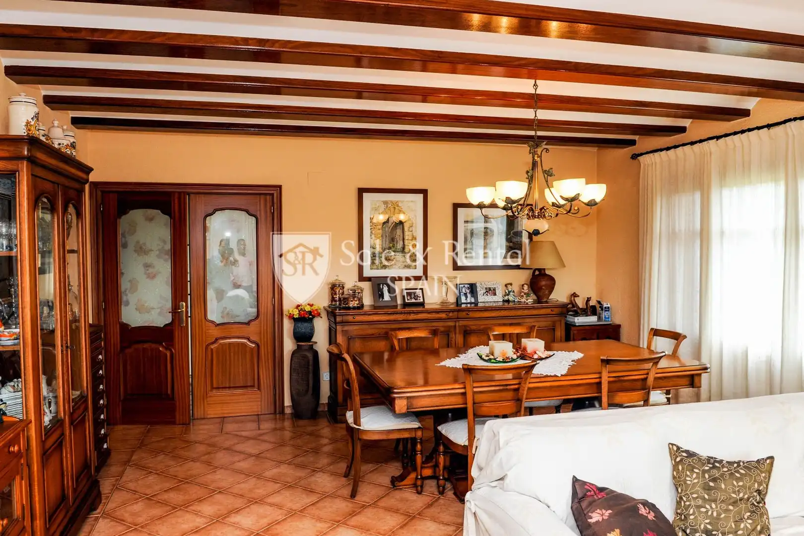 Comedor de Casa o chalet en venta en Blanes con Calefacción, Jardín privado y Terraza