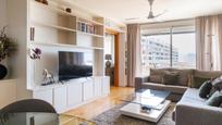 Living room of Flat for sale in  Barcelona Capital  with Air Conditioner, Heating and Terrace
