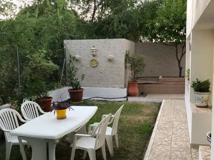 Terrassa de Casa o xalet en venda en El Campillo (Huelva) amb Jardí privat, Traster i Moblat