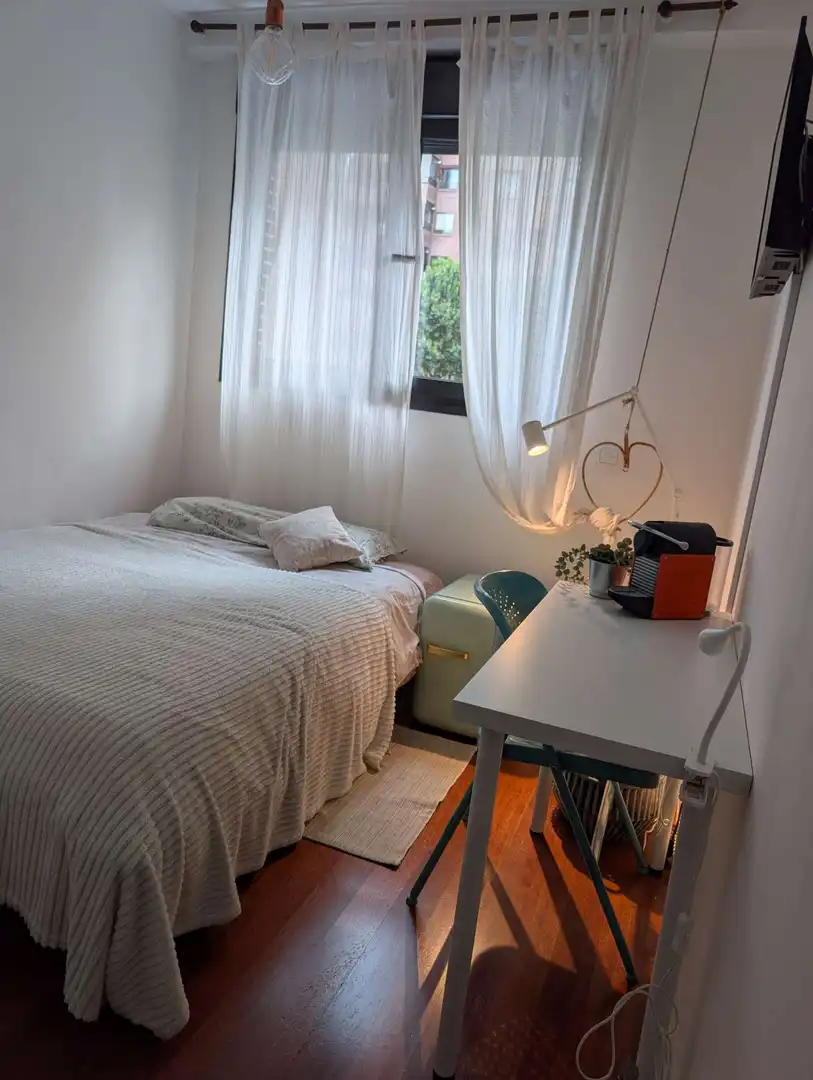 Habitación de Piso para compartir en Madrid con Aire acondicionado, Terraza y Amueblado