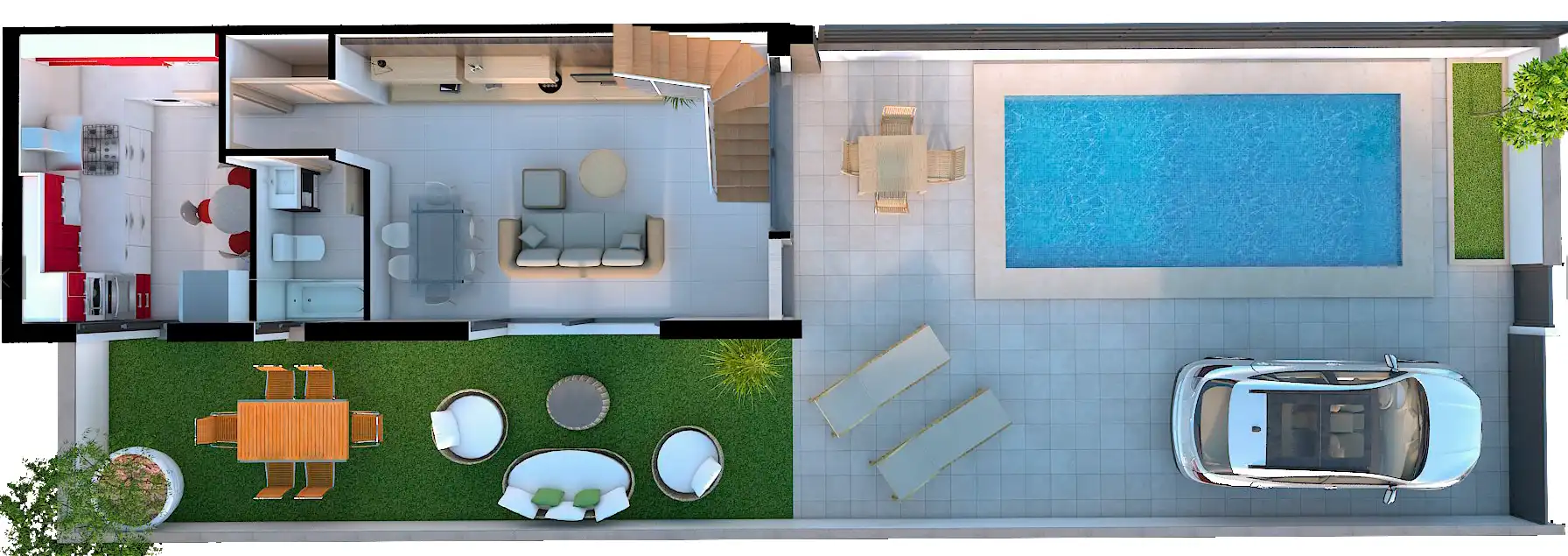 Casa o chalet en venta en Santa Pola con Calefacción, Terraza y Piscina
