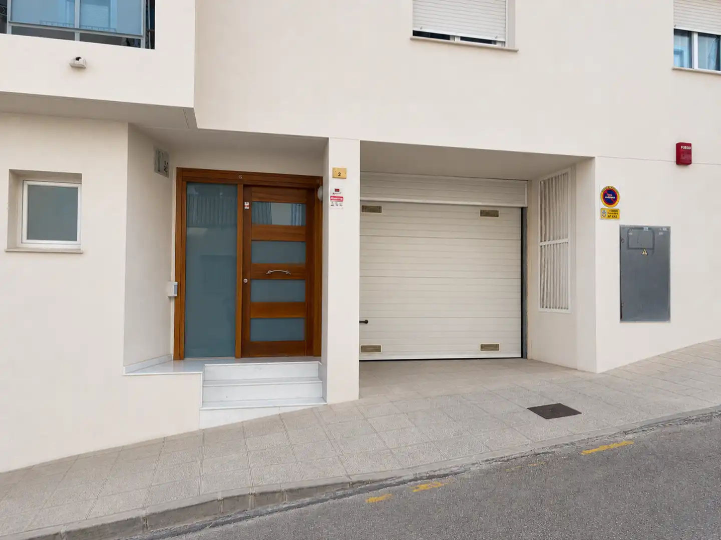 Vista exterior de Piso en venta en Teulada con Aire acondicionado y Calefacción