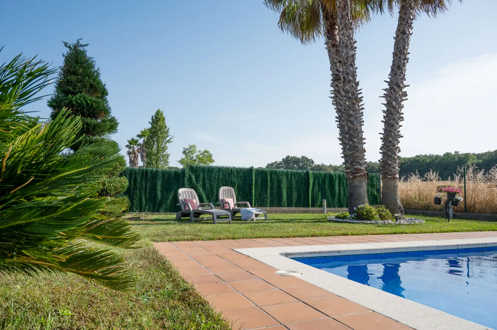 Jardín de Casa o chalet en venta en Quart con Calefacción, Jardín privado y Terraza