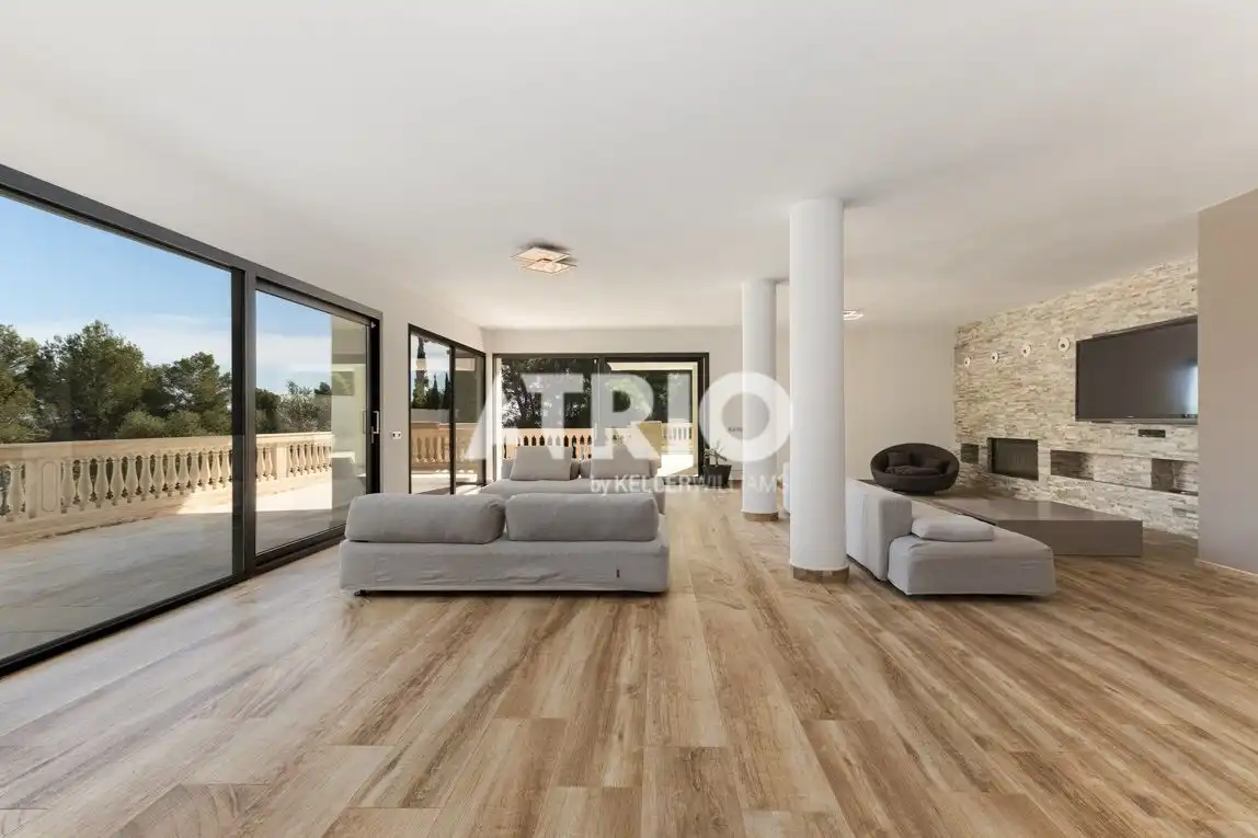Sala d'estar de Casa o xalet de lloguer en  Palma de Mallorca amb Aire condicionat, Calefacció i Jardí privat