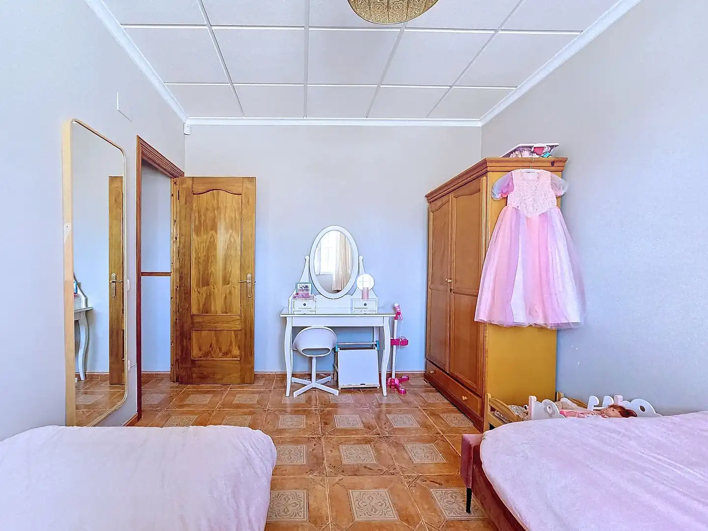 Dormitori de Casa o xalet en venda en Caudete amb Terrassa