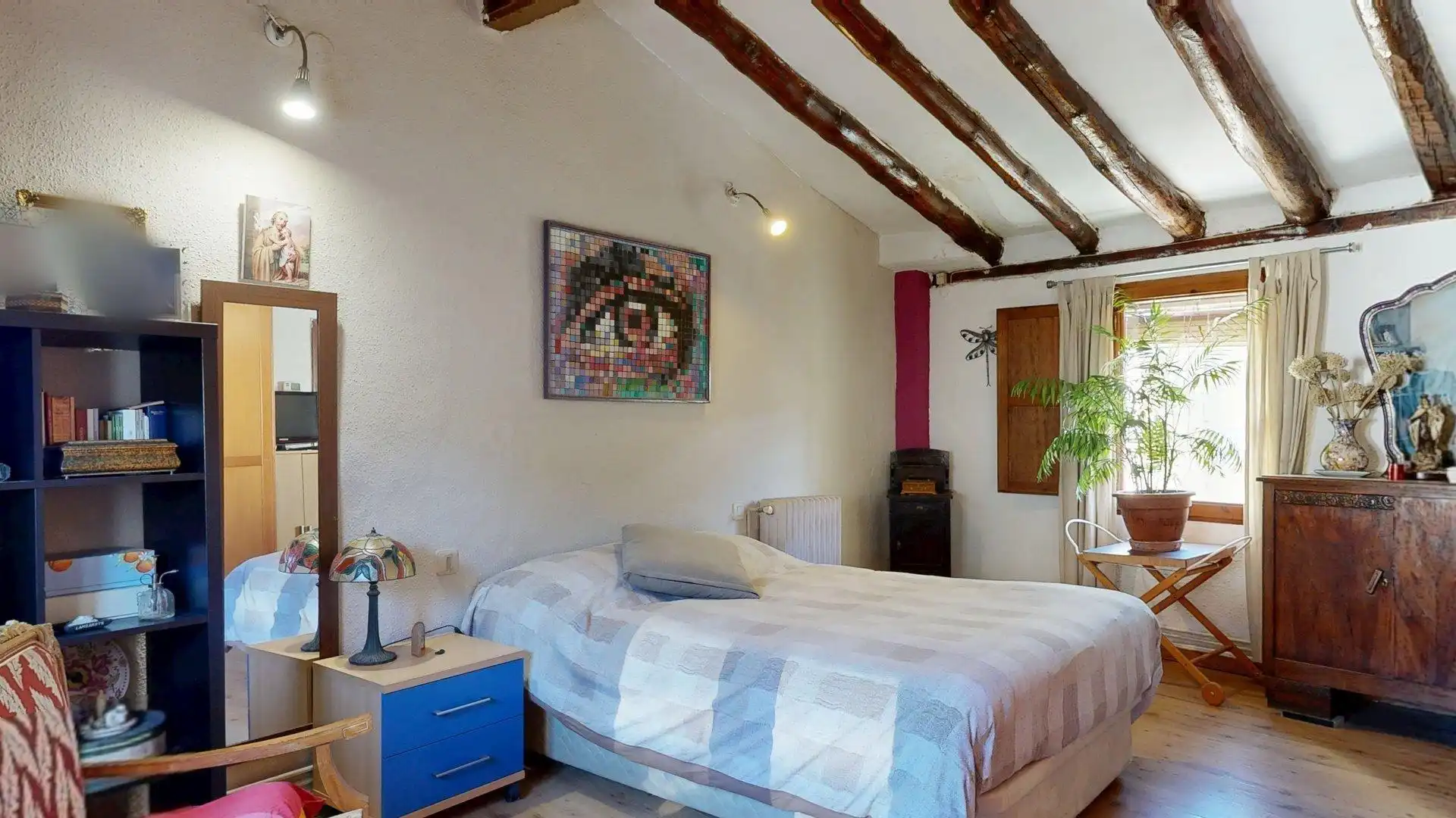 Habitación de Casa o chalet en venta en Ejea de los Caballeros con Calefacción y Terraza