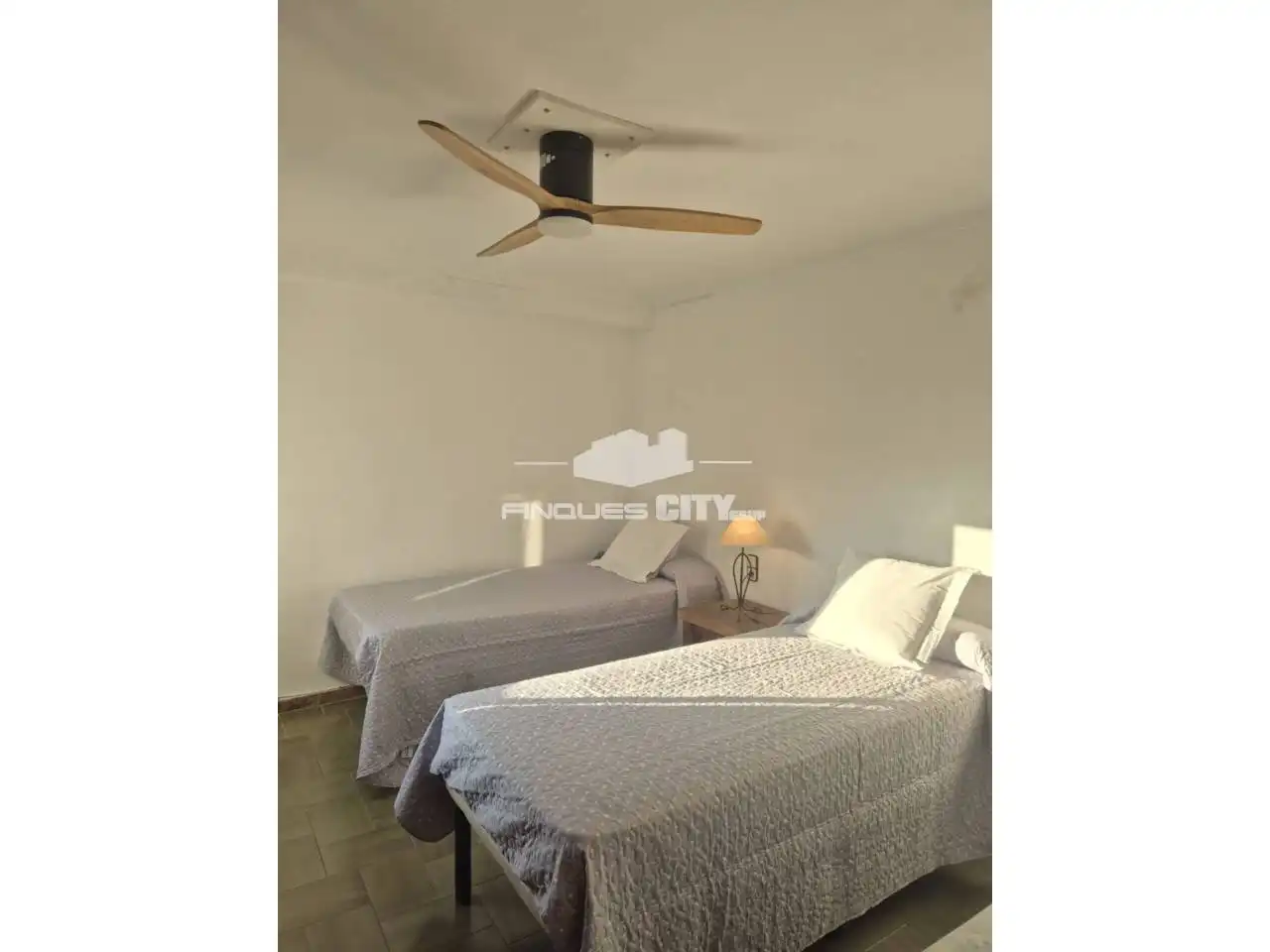 Bedroom of Flat for rent in Calella  with Heating, Terrace and Furnished